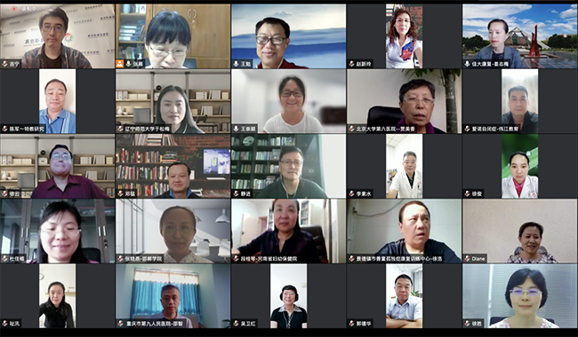 图为线上会议截图
